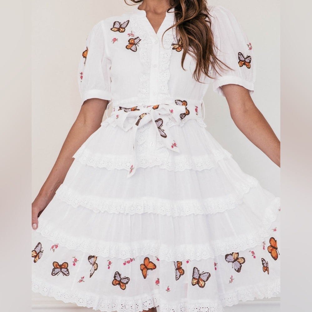 Painted Butterfly Lady
Dress